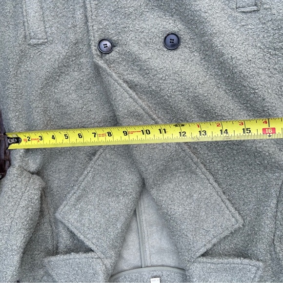 LOFT Softened Double Breasted Coat - size medium - Picture 9 of 11